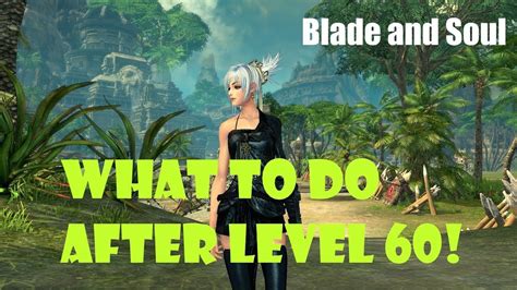 [Blade and Soul] What to do After Level 60: New/Returning